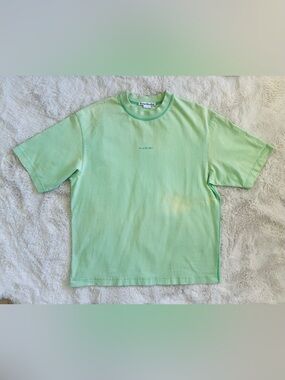 Acne Studios SS T shirt/Sweat Shirt Nextarrow Green & White Tye Dye  Size: M